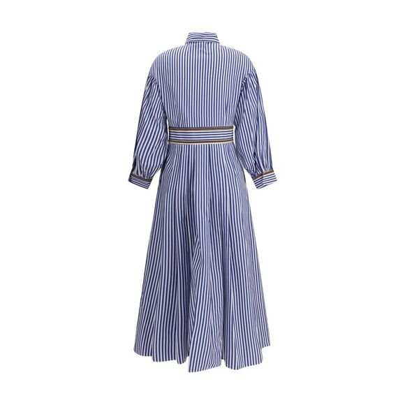 Ella Women Striped Chemisier Dress - Picture 2 of 4